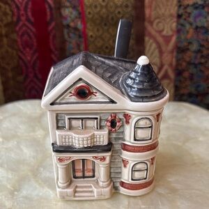 Victorian Otagiri Style Ceramic House Jelly “jar”